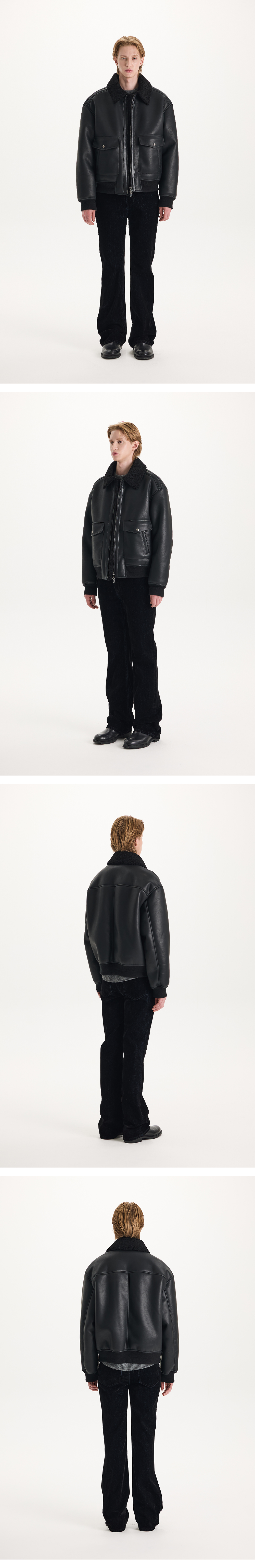 MUSINSA公式 | CONNECT KINLOCH A-2 ムートンボンバージャケット